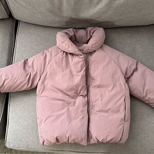 Zara Kids Muted Mauve Puffer Jacket